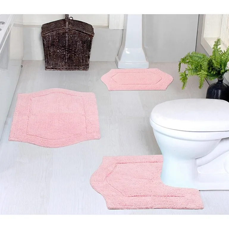 Home Weavers Inc Waterford 3-pc. Quick Dry Bath Rug Set
