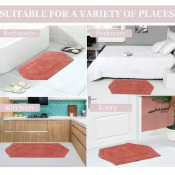 Home Weavers Inc Waterford 3-pc. Quick Dry Bath Rug Set