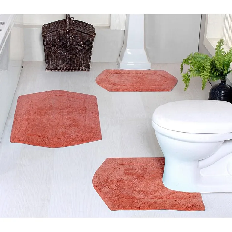 Home Weavers Inc Waterford 3-pc. Quick Dry Bath Rug Set