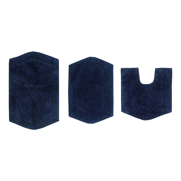 Home Weavers Inc Waterford 3-pc. Quick Dry Bath Rug Set