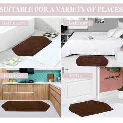 Home Weavers Inc Waterford 3-pc. Quick Dry Bath Rug Set