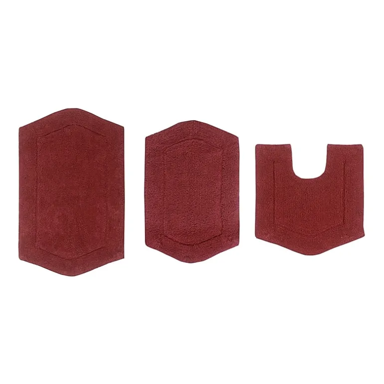 Home Weavers Inc Waterford 3-pc. Quick Dry Bath Rug Set