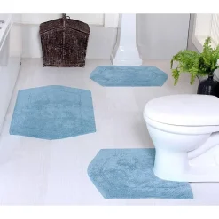 Home Weavers Inc Waterford 3-pc. Quick Dry Bath Rug Set