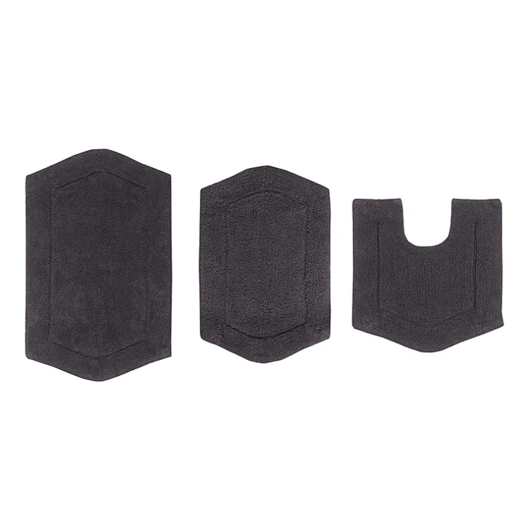 Home Weavers Inc Waterford 3-pc. Quick Dry Bath Rug Set