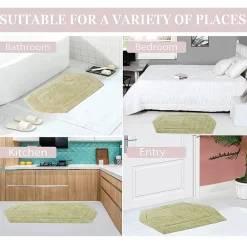 Home Weavers Inc Waterford 3-pc. Quick Dry Bath Rug Set