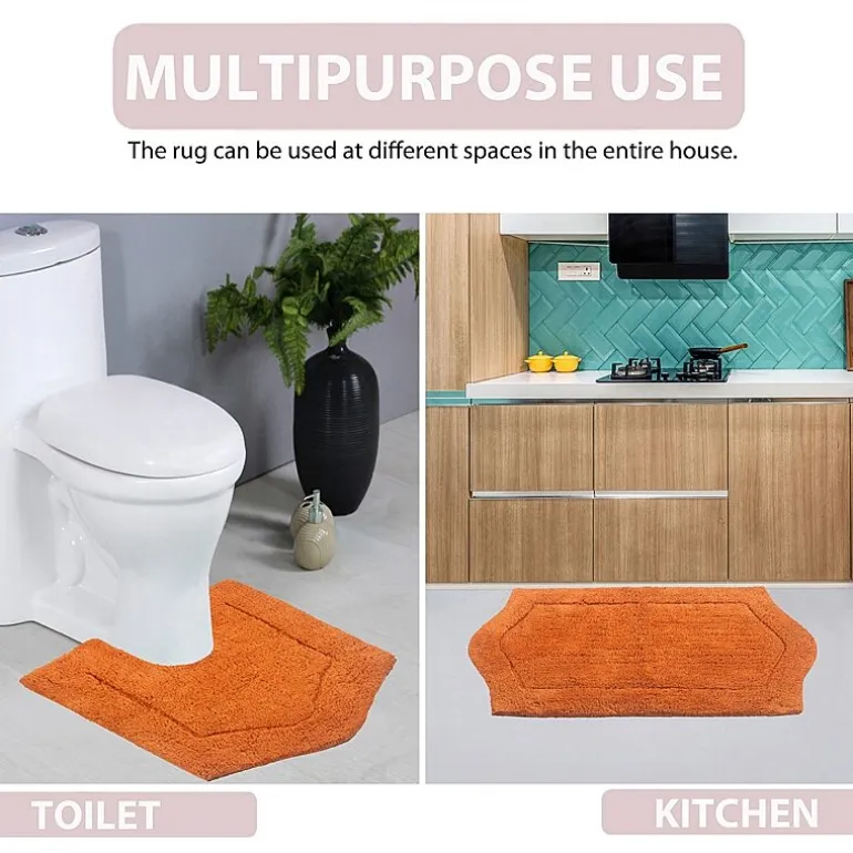 Home Weavers Inc Waterford 3-pc. Quick Dry Bath Rug Set