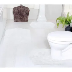 Home Weavers Inc Waterford 3-pc. Quick Dry Bath Rug Set