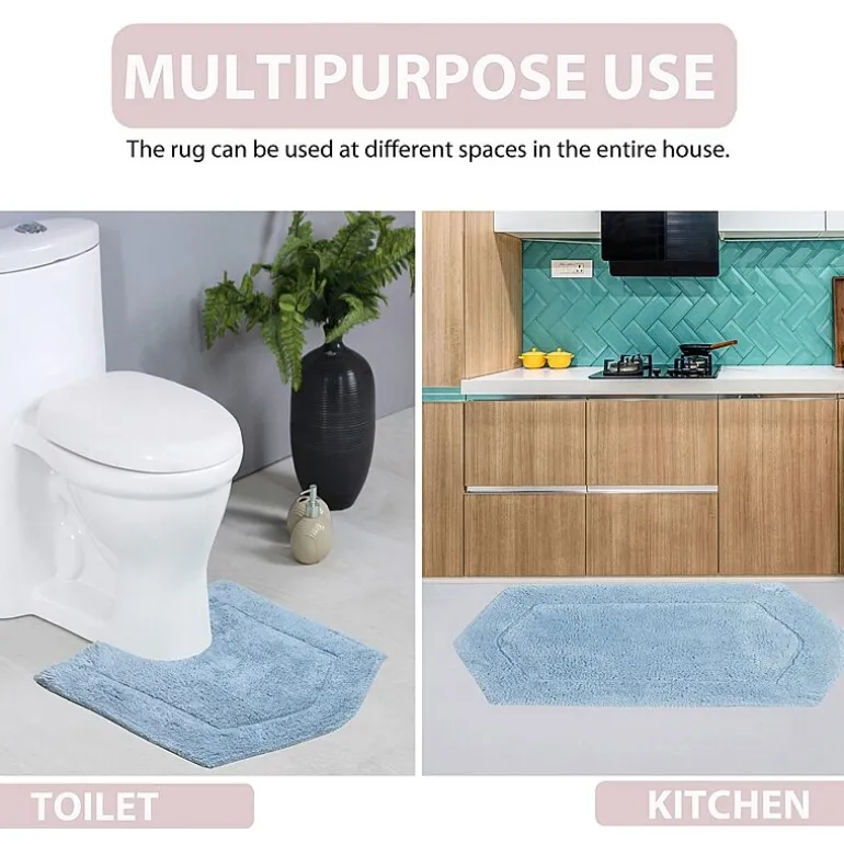 Home Weavers Inc Waterford 3-pc. Quick Dry Bath Rug Set
