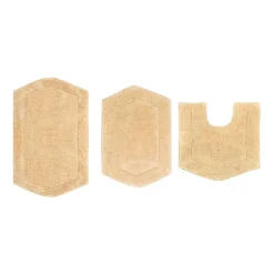 Home Weavers Inc Waterford 3-pc. Quick Dry Bath Rug Set