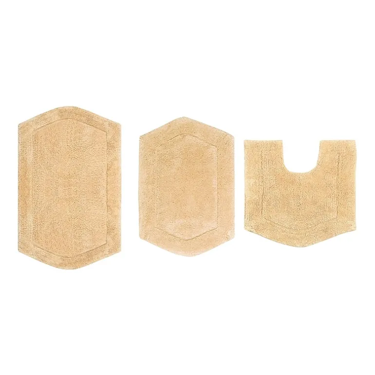 Home Weavers Inc Waterford 3-pc. Quick Dry Bath Rug Set