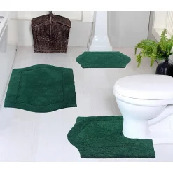 Home Weavers Inc Waterford 3-pc. Quick Dry Bath Rug Set