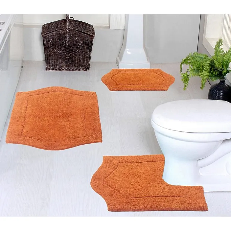 Home Weavers Inc Waterford 3-pc. Quick Dry Bath Rug Set