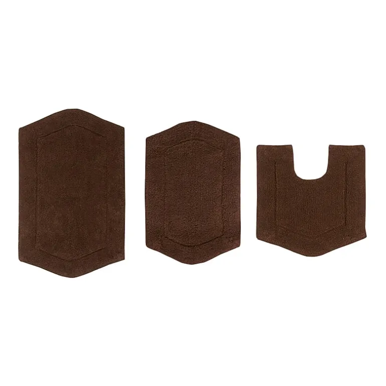 Home Weavers Inc Waterford 3-pc. Quick Dry Bath Rug Set