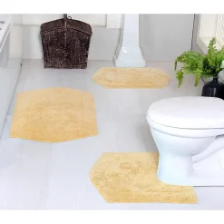 Home Weavers Inc Waterford 3-pc. Quick Dry Bath Rug Set