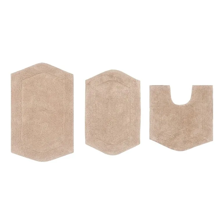 Home Weavers Inc Waterford 3-pc. Quick Dry Bath Rug Set