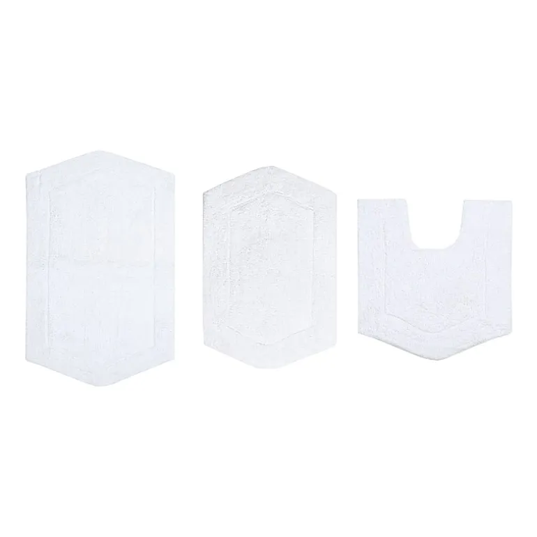 Home Weavers Inc Waterford 3-pc. Quick Dry Bath Rug Set