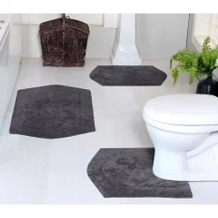 Home Weavers Inc Waterford 3-pc. Quick Dry Bath Rug Set