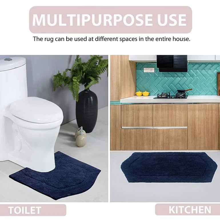 Home Weavers Inc Waterford 3-pc. Quick Dry Bath Rug Set
