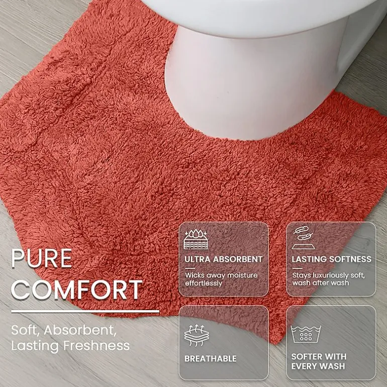 Home Weavers Inc Waterford Quick Dry 20X20 Inch Bath Rug
