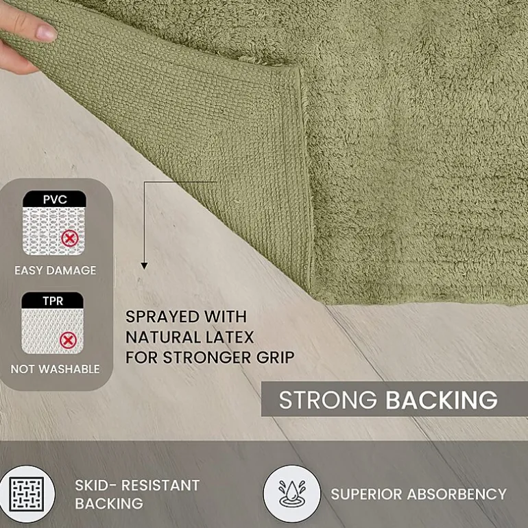 Home Weavers Inc Waterford Quick Dry 20X20 Inch Bath Rug