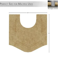 Home Weavers Inc Waterford Quick Dry 20X20 Inch Bath Rug