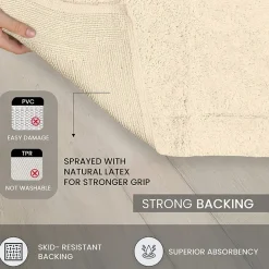 Home Weavers Inc Waterford Quick Dry 20X20 Inch Bath Rug