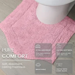 Home Weavers Inc Waterford Quick Dry 20X20 Inch Bath Rug