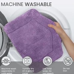 Home Weavers Inc Waterford Quick Dry 17X24 Inch Bath Rug