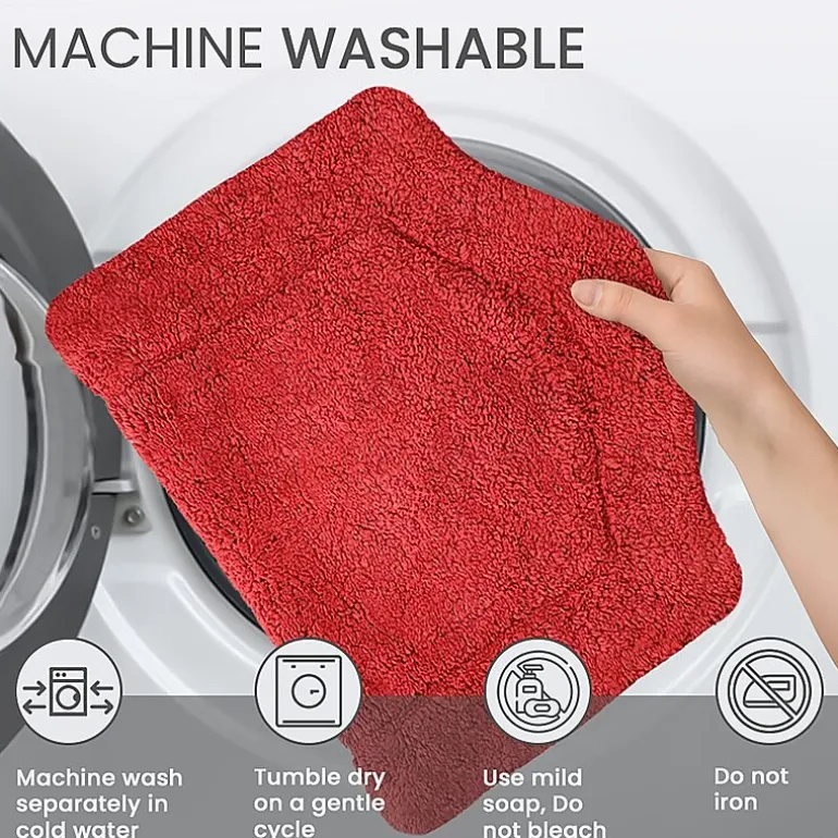 Home Weavers Inc Waterford Quick Dry 17X24 Inch Bath Rug