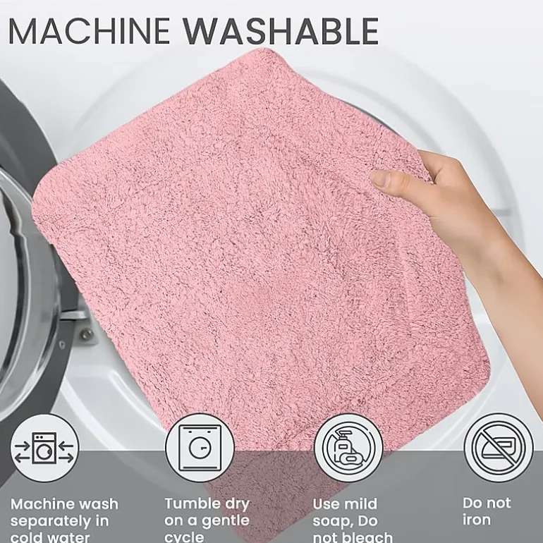 Home Weavers Inc Waterford Quick Dry 17X24 Inch Bath Rug