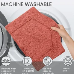 Home Weavers Inc Waterford Quick Dry 17X24 Inch Bath Rug