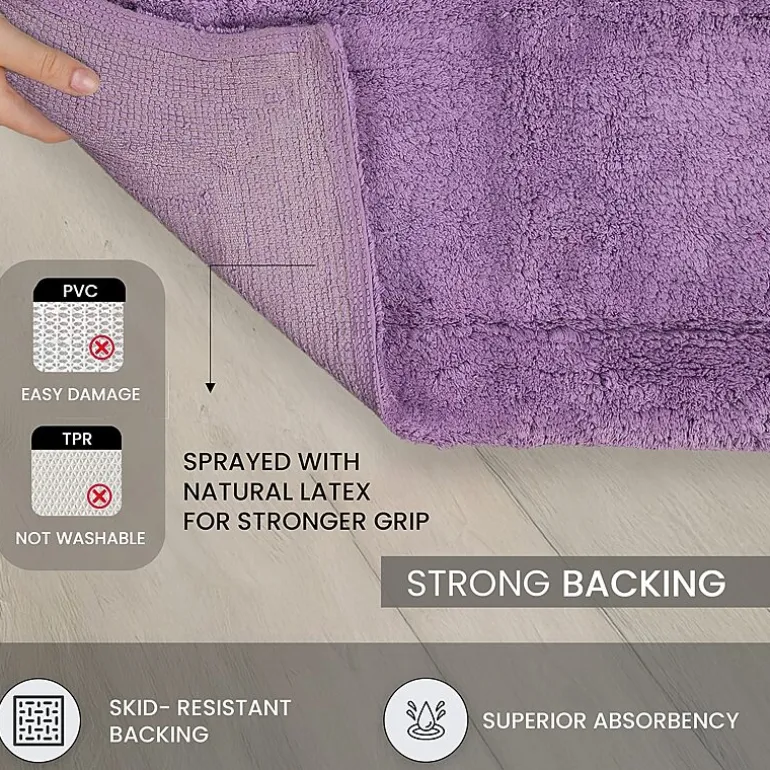 Home Weavers Inc Waterford Quick Dry 17X24 Inch Bath Rug