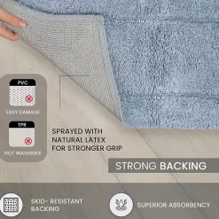 Home Weavers Inc Waterford Quick Dry 17X24 Inch Bath Rug