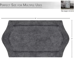Home Weavers Inc Waterford Quick Dry 17X24 Inch Bath Rug
