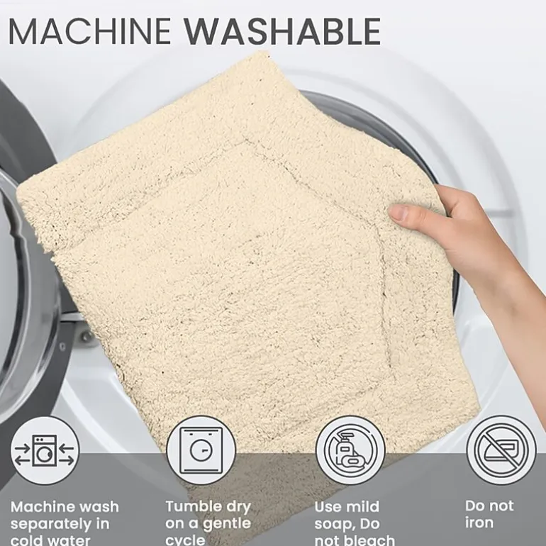 Home Weavers Inc Waterford Quick Dry 17X24 Inch Bath Rug