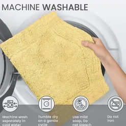 Home Weavers Inc Waterford Quick Dry 17X24 Inch Bath Rug