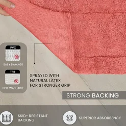 Home Weavers Inc Waterford Quick Dry 17X24 Inch Bath Rug