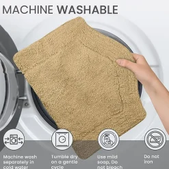 Home Weavers Inc Waterford Quick Dry 17X24 Inch Bath Rug