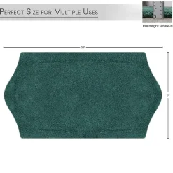 Home Weavers Inc Waterford Quick Dry 17X24 Inch Bath Rug