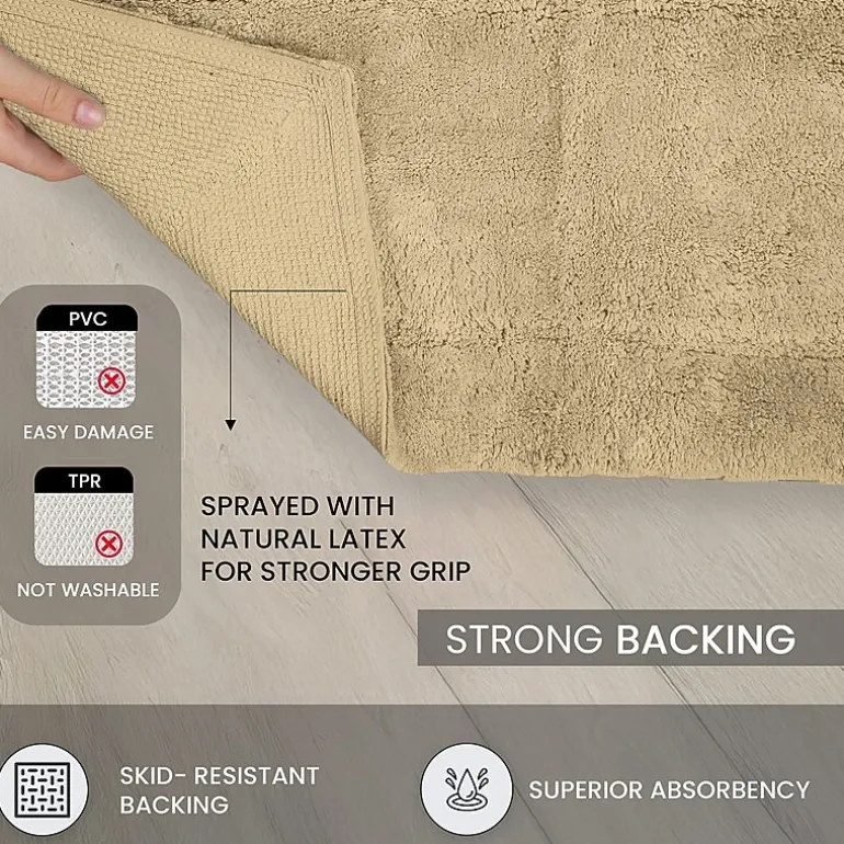 Home Weavers Inc Waterford Quick Dry 17X24 Inch Bath Rug