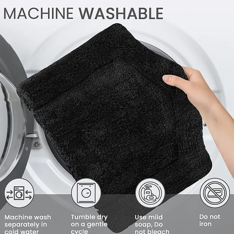 Home Weavers Inc Waterford Quick Dry 17X24 Inch Bath Rug