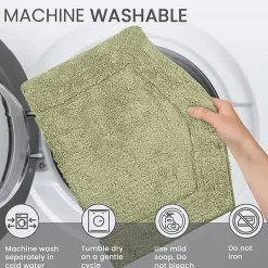 Home Weavers Inc Waterford Quick Dry 17X24 Inch Bath Rug
