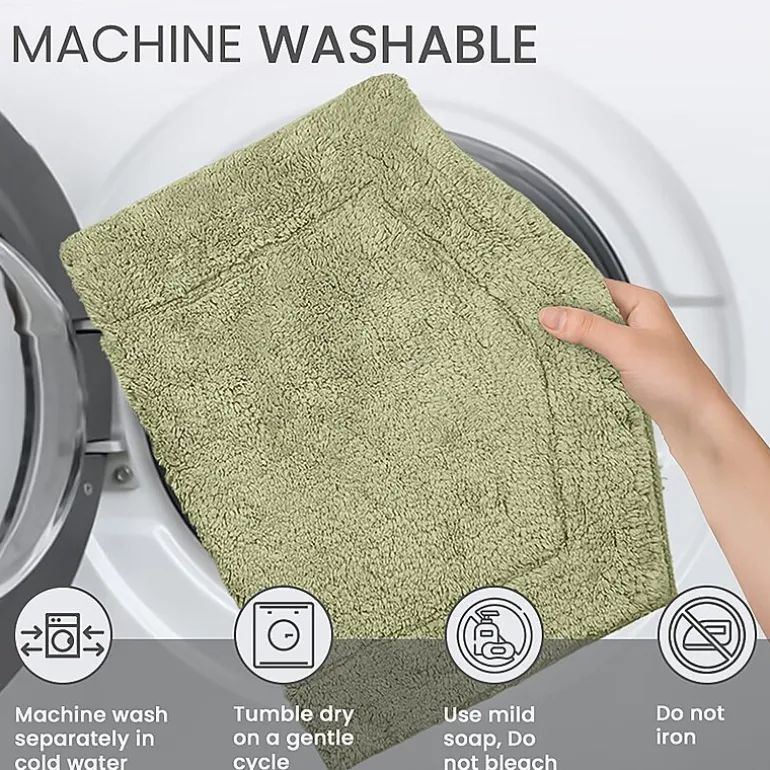 Home Weavers Inc Waterford Quick Dry 17X24 Inch Bath Rug