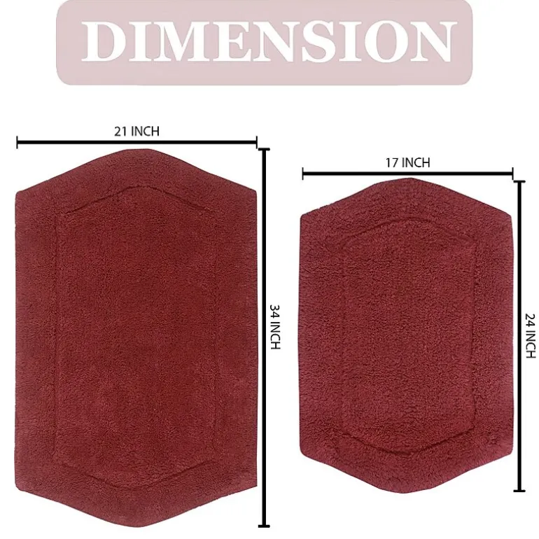 Home Weavers Inc Waterford Quick Dry Bath Rug