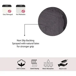 Home Weavers Inc Waterford Quick Dry Bath Rug
