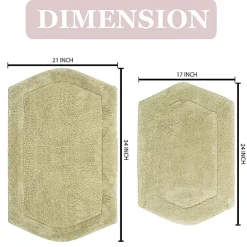 Home Weavers Inc Waterford Quick Dry Bath Rug