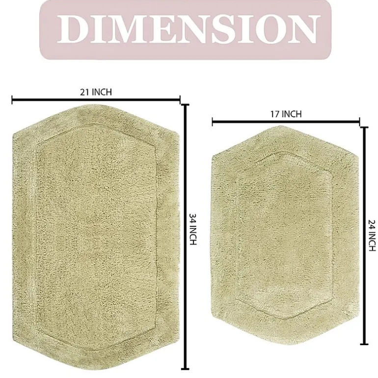 Home Weavers Inc Waterford Quick Dry Bath Rug