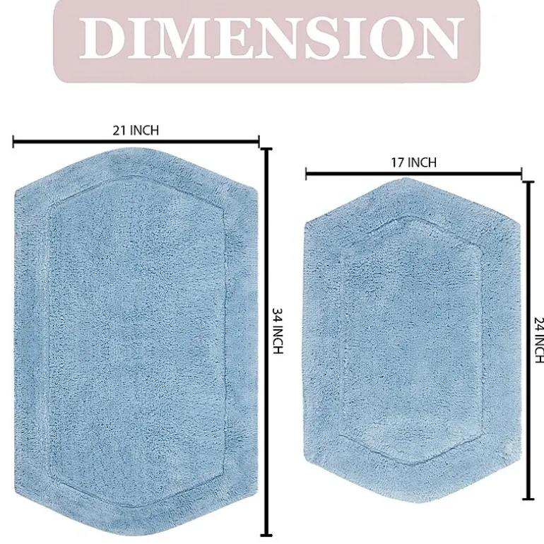 Home Weavers Inc Waterford Quick Dry Bath Rug