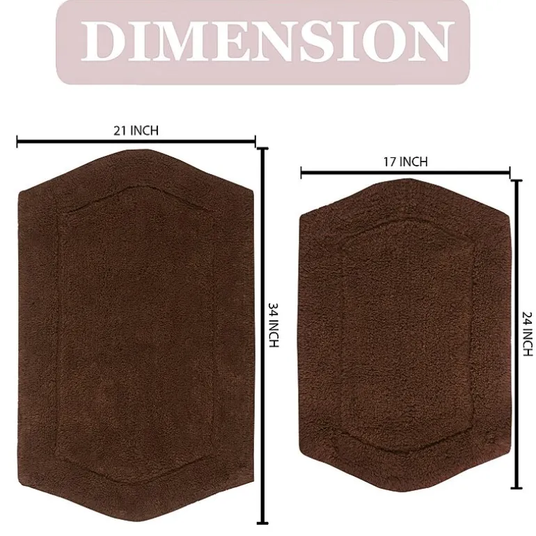 Home Weavers Inc Waterford Quick Dry Bath Rug