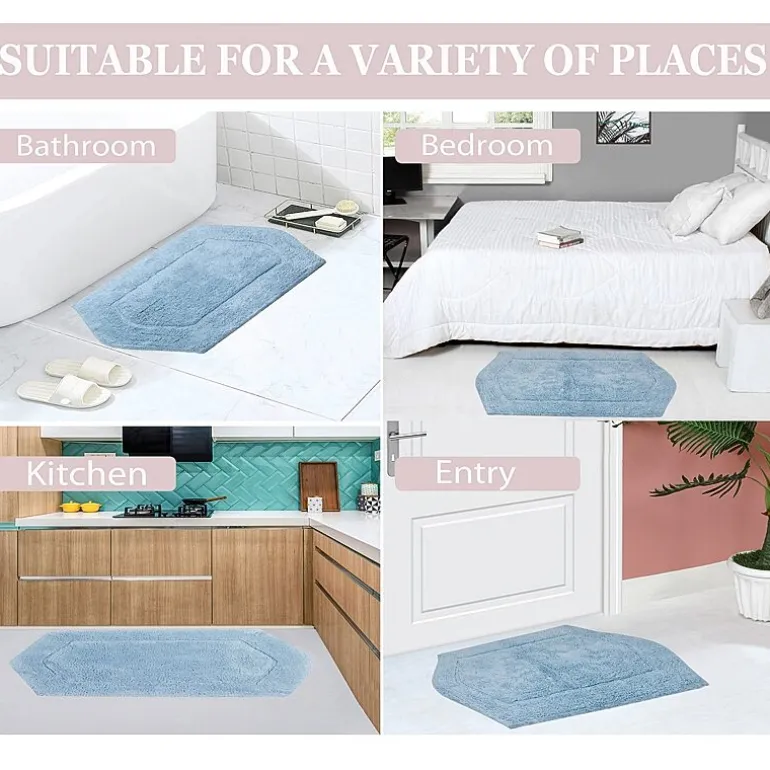 Home Weavers Inc Waterford Quick Dry Bath Rug